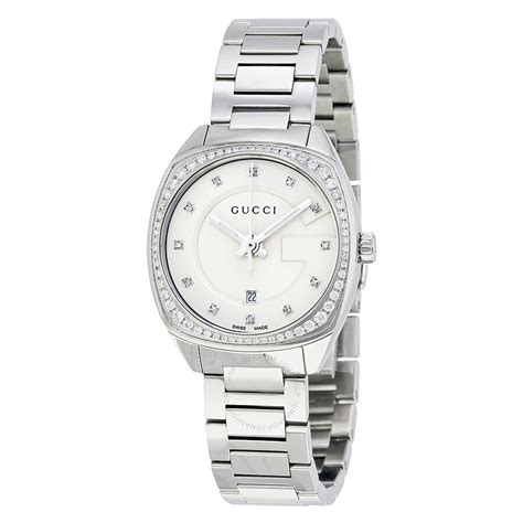 gucci stainless steel women'|gucci stainless steel watch price.